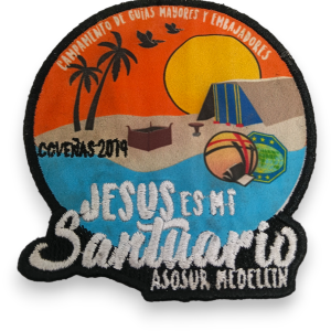 PARCHE JESUS MI SANTUARIO