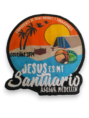 PARCHE JESUS MI SANTUARIO