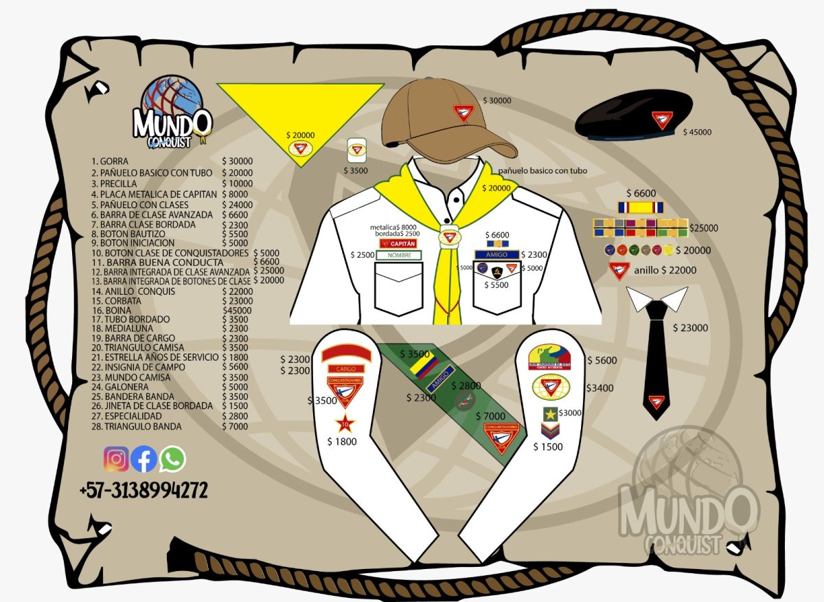Uniforme Conquistadores